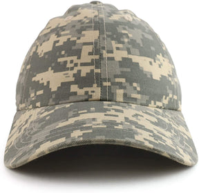 Rapid Dominance Relaxed Cotton Universal Digital Camo 6 Panel Vintage Washed Polo Cap
