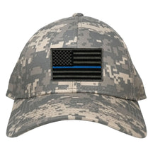 Armycrew Low Profile US American Flag Patch Camo Cap - ACU