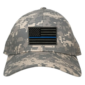 Armycrew Low Profile US American Flag Patch Camo Cap - ACU