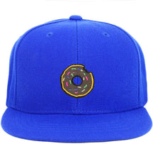 Armycrew Youth Kid Size Donut Patch Flat Bill Snapback Baseball Cap