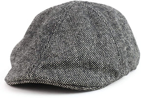 DECKY Melton Woven Wool Comfortable Fit Ivy Cap