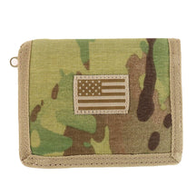 Armycrew Tri Fold Hook and Loop Closure 18 Pockets Durable Tactical Wallet