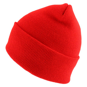 Made in USA Winter Knit Cuff Folded Long Stretchy Beanie