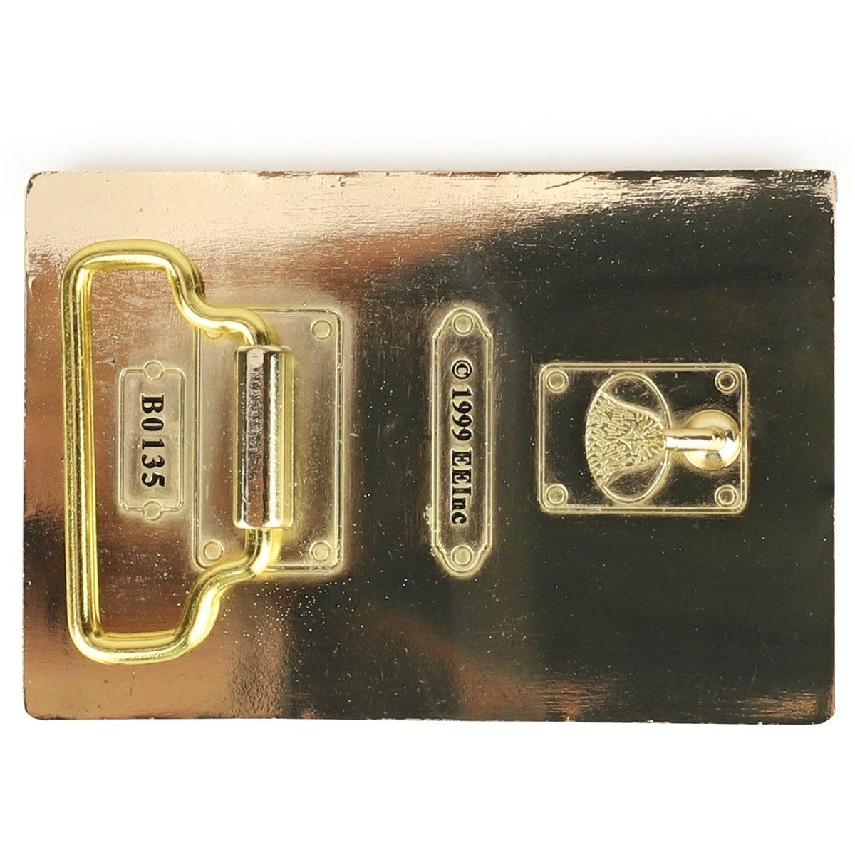 Armycrew Desert Storm Veteran Military Ribbon Metal Belt Buckle