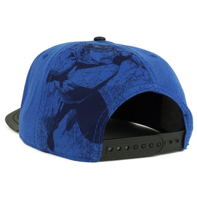 Armycrew Superman Logo Embroidered Carbon Fiber Flat Bill Snapback Hat