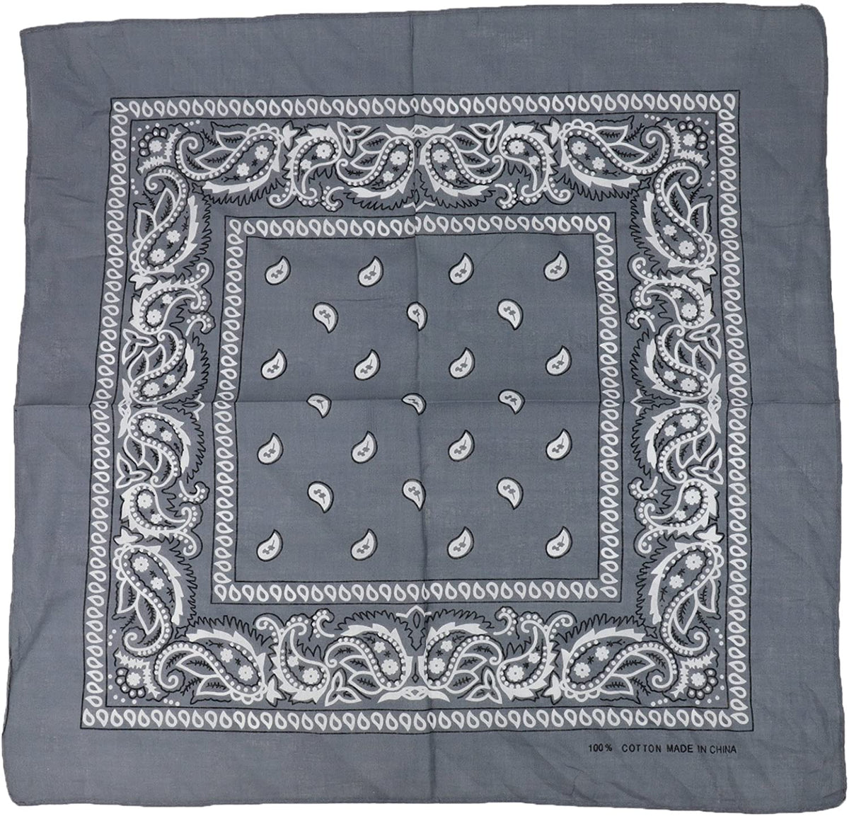 Armycrew Paisley Printed Cotton Bandanas 4 Pack Set