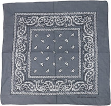 Armycrew Paisley Printed Cotton Bandanas 4 Pack Set