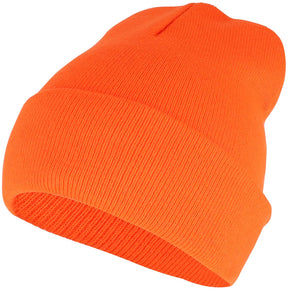 Armycrew High Visibility Neon Color Cuff Long Winter Beanie Hat