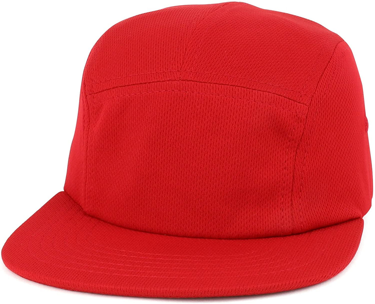 Armycrew Performance Plain Flatbill Unstructured Mesh Racer Cap