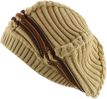 Armycrew Dreadlock Deep Shell 100% Cotton Jamaica RGY Rasta Slouch Beanie Hat