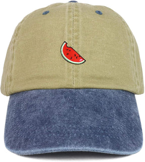 Armycrew Youth Kid's Watermelon Patch Pigment Dyed Soft Cotton Washed Low Profile Cap