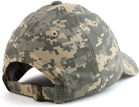Rapid Dominance Relaxed Cotton Universal Digital Camo 6 Panel Vintage Washed Polo Cap