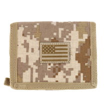 Armycrew Tri Fold Hook and Loop Closure 18 Pockets Durable Tactical Wallet