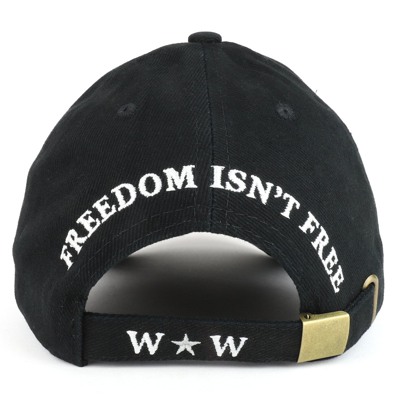 Armycrew Wounded Warrior Heroism Honor Sacrifice Embroidered Structured Baseball Cap