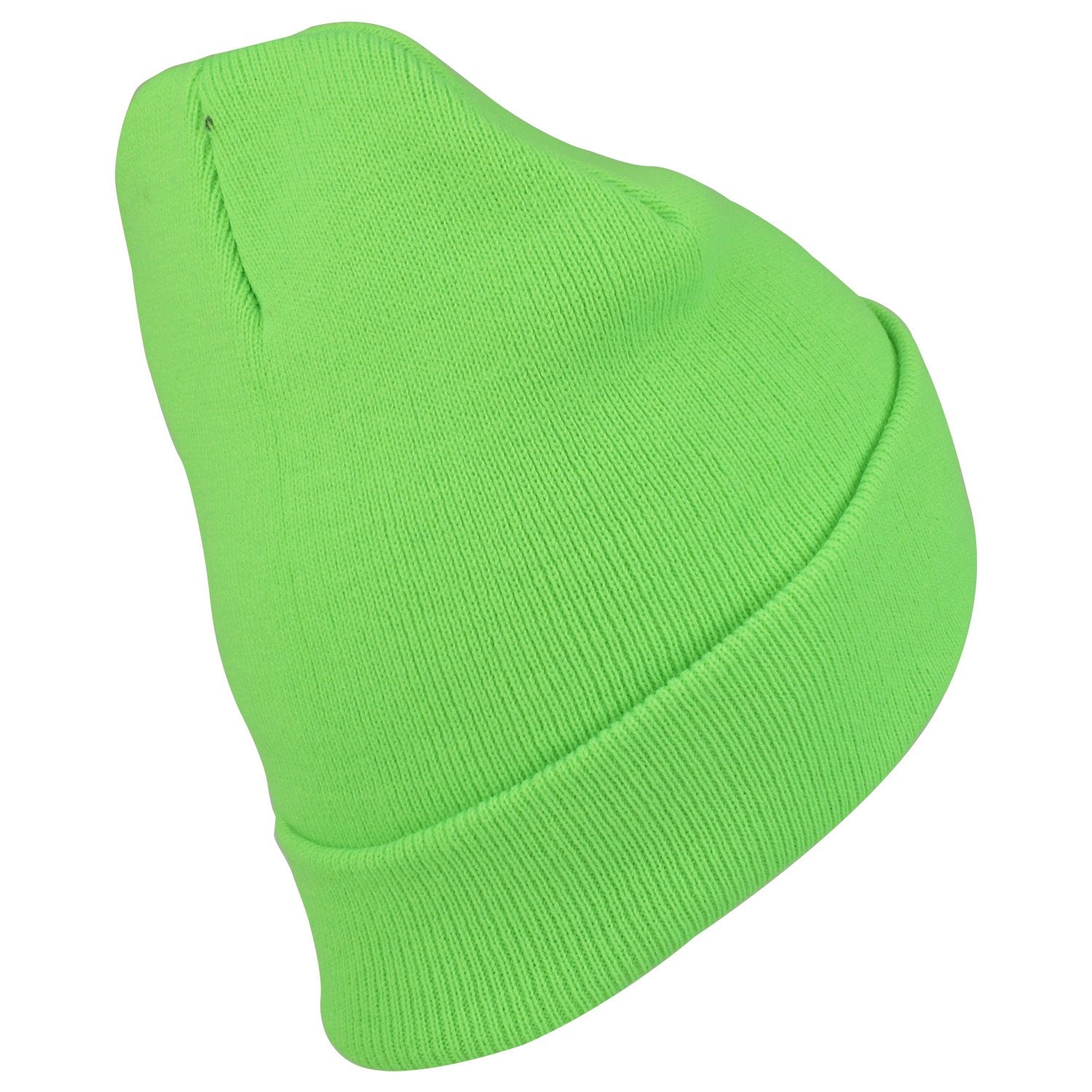 Armycrew High Visibility Neon Color Cuff Long Winter Beanie Hat