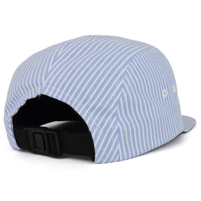 Armycrew Striped Seersucker 5 Panel Cotton Adjustable Racer Cap