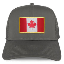 Armycrew XXL Oversize Canada Flag Iron On Patch Mesh Back Trucker Baseball Cap