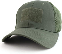 Rapid Dominance Tactical Low Crown Flex Fitting Mesh Back Cap - Coyote