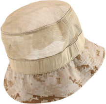 Fisherman Cool Mesh Top Bucket Camo Hat
