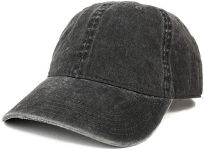 Armycrew Low Profile Plain Washed Pigment Dyed 100% Cotton Twill Dad Cap - Beige