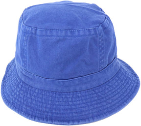 Armycrew Unlimited Pigment Dyed Washed 100% Cotton Unisex Bucket Hat - Indigo