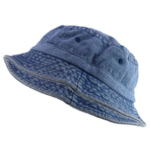 Armycrew Unlimited Pigment Dyed Washed 100% Cotton Unisex Bucket Hat - Indigo