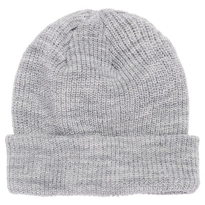 FLEXFIT Ribbed Cuffed Knit Warm Winter Beanie Hat - BLACK
