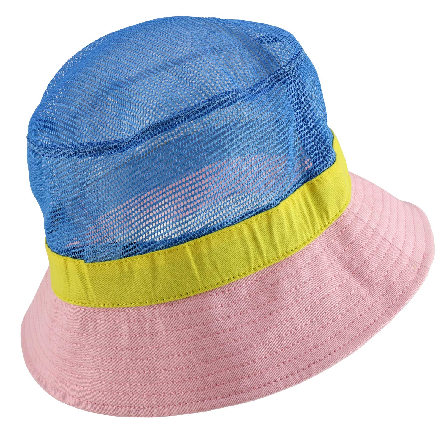 Fisherman Cool Mesh Top Bucket Camo Hat