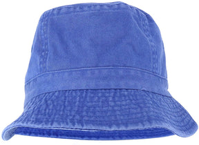 Armycrew Unlimited Pigment Dyed Washed 100% Cotton Unisex Bucket Hat - Indigo