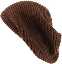 Armycrew Deep Crown Oversized RGY Striped 100% Cotton Rasta Skully Beanie