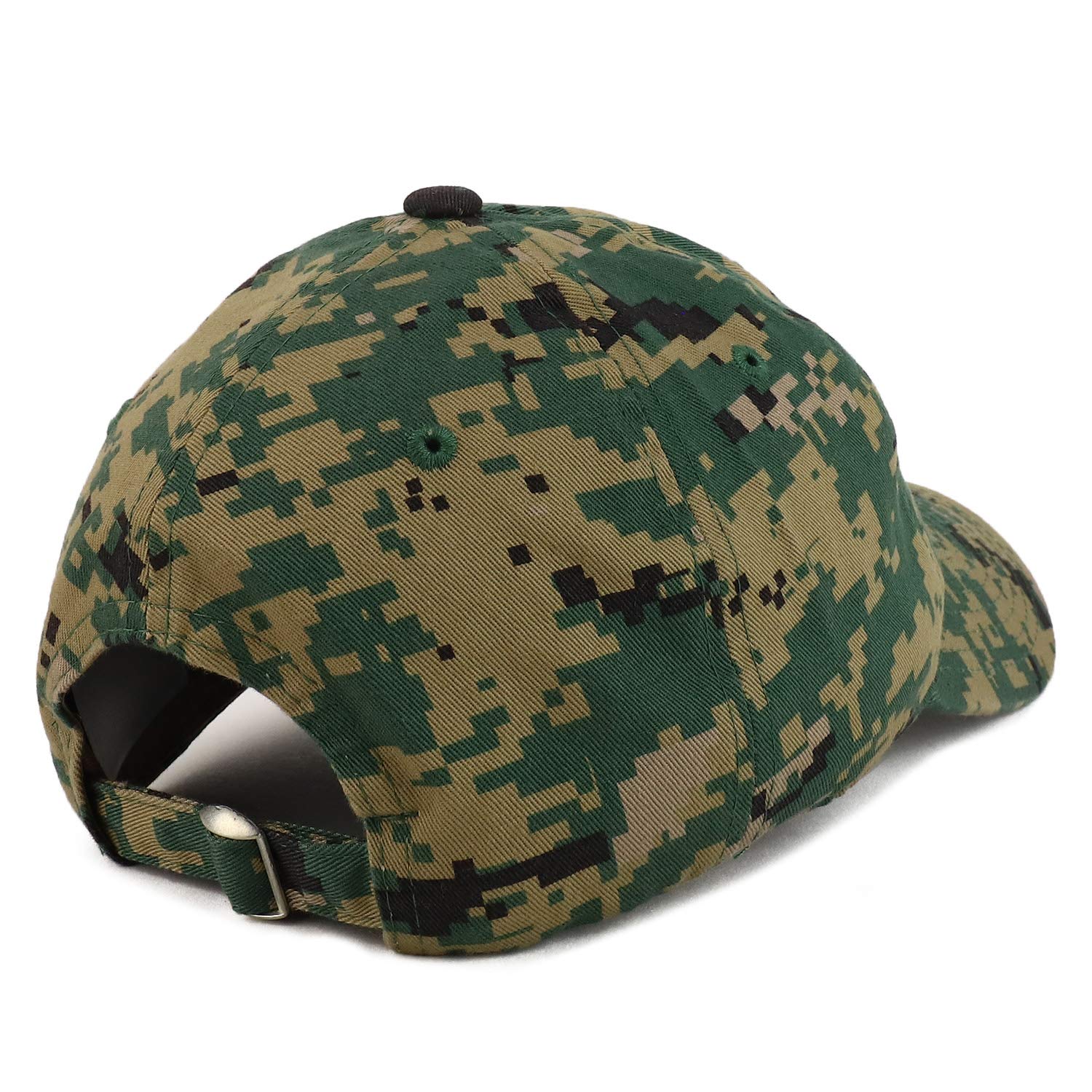 Armycrew NASA Insignia Logo Patch Camouflage Soft Crown Cotton Baseball Cap - MCU