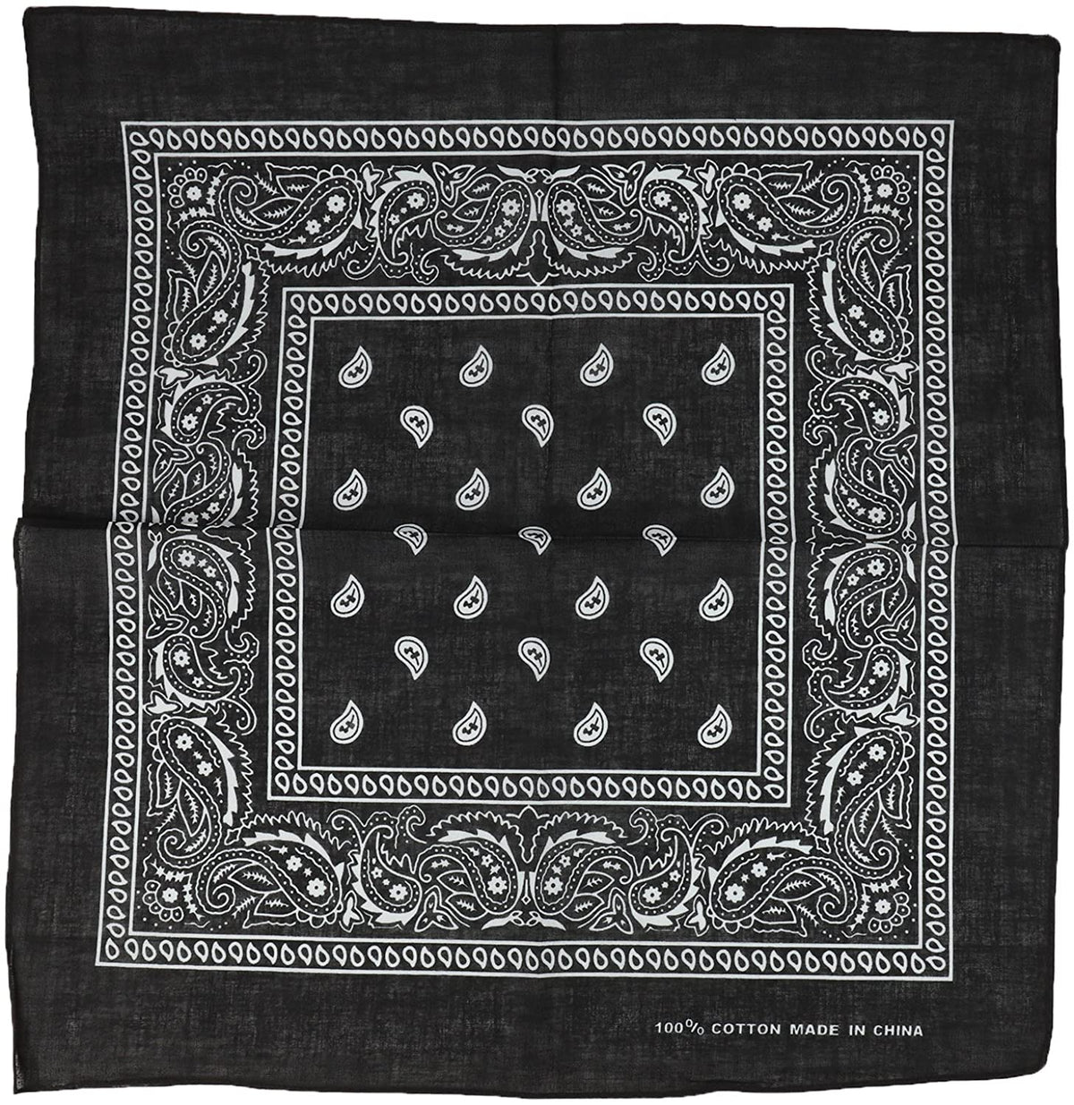 Armycrew Paisley Printed Cotton Bandanas 4 Pack Set