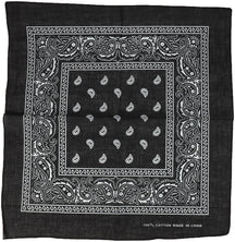 Armycrew Paisley Printed Cotton Bandanas 4 Pack Set