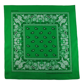 Armycrew 12pc Paisley Printed 100% Cotton Bandanas Headwrap Face Protection