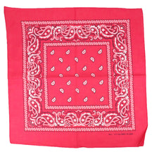 Armycrew 12pc Paisley Printed 100% Cotton Bandanas Headwrap Face Protection
