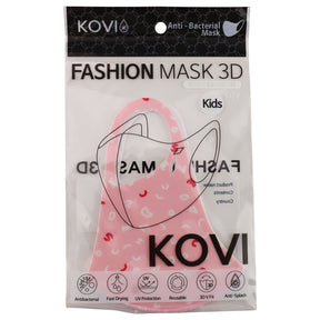 Kid's Size Reusable Washable Polyester Summer Face Mask 3pc Pack