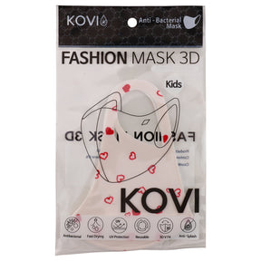 Kid's Size Reusable Washable Polyester Summer Face Mask 3pc Pack