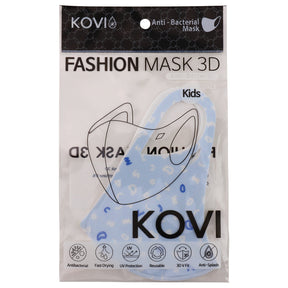 Kid's Size Reusable Washable Polyester Summer Face Mask 3pc Pack