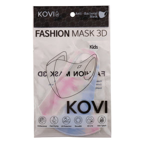 Kid's Size Reusable Washable Polyester Summer Face Mask 3pc Pack