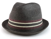 Armycrew Big Oversized Stingy Brim Pinch Front Fedora Hat